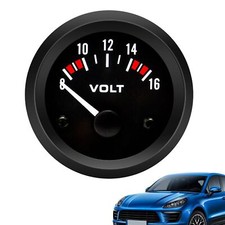 Voltímetro de carro 2" 52mm 8-16V LED voltímetro medidor de tensão para motocicleta de carro 12V, usado comprar usado  Enviando para Brazil