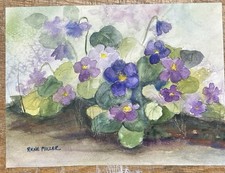 Watercolor floral flowers for sale  Lake Helen