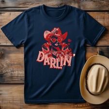 Darlin cowboy shirt for sale  WEYMOUTH