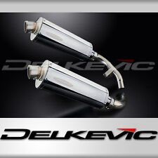 Kit de silenciador de escape oval de aço inoxidável Honda ST1100 1991-2002 Delkevic 14" comprar usado  Enviando para Brazil