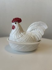 Milk glass rooster for sale  Mesa