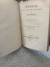 Livres anciens manuel d'occasion  Aix-en-Provence-
