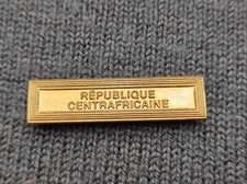 Agrafe republique centrafricai d'occasion  Quimper