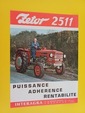 Feuillet prospectus tracteur d'occasion  Calonne-Ricouart