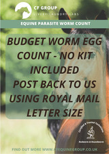 Equine faecal egg for sale  ROCHDALE