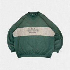 Moletom vintage anos 90 Adidas originais soletrar verde e cinza grande comprar usado  Enviando para Brazil