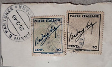 1944 luogotenenza francobolli usato  Pescara