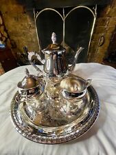 Silver plated tea for sale  LONDON