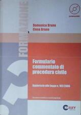 Bruno formulario commentato usato  Italia