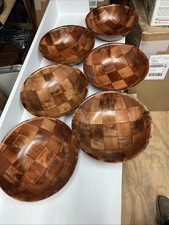 Wooden woven serving for sale  Pasadena