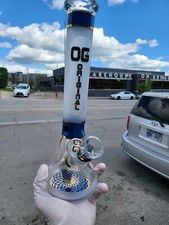 OG Original Mini Tubo de Água de Vidro Borosilicato Estilo Bong 12" comprar usado  Enviando para Brazil
