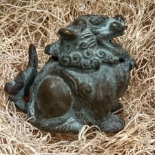 Verdigris bronze foo for sale  Black Mountain