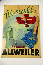 Blechschild riginal allweiler gebraucht kaufen  Oldenburg (Oldenburg)