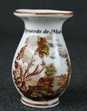 Souvenir madrid porcellana usato  Rho