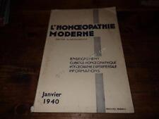 1940. homeopathie moderne d'occasion  Saint-Brieuc
