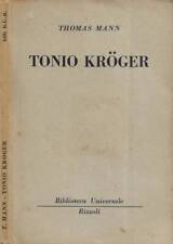 Tonio kroger. thomas usato  Italia