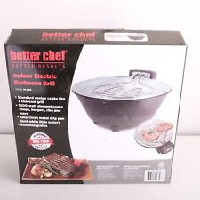 BETTER CHEF 1000W 12" CHURRASQUEIRA ELÉTRICA INTERNA PRETA DE MESA IM-356B comprar usado  Enviando para Brazil