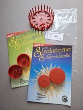Set strohsterne schneekristall gebraucht kaufen  Köln