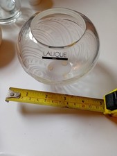 Lalique zagara vase for sale  BRIGHTON