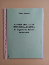 Rituale della alta usato  Italia