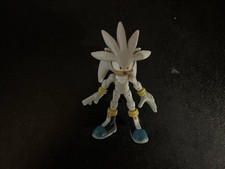 Boneco de ação Jazwares Sonic The Hedgehog prata 3" raro boa forma, usado comprar usado  Enviando para Brazil