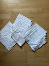 Weiße stoffservietten weiß gebraucht kaufen  Tutow