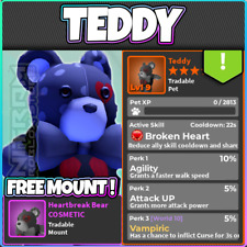 Roblox zero teddy for sale  USA