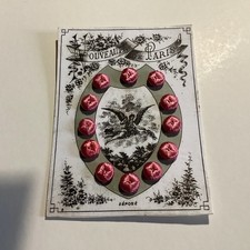Carte boutons soie d'occasion  Esternay