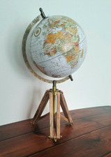 Mappamondo treppiedi legno usato  Italia