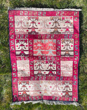 Usado, Tapete de seda - Tapete original 28x38 multicolorido importado comprar usado  Enviando para Brazil