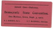 Iowa 1902 democratic for sale  Kansas City