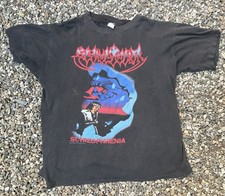 Camisa vintage anos 90 Sepultura Schizophrenia Tour XL Slayer Exodus Cavalera comprar usado  Enviando para Brazil