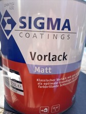 Liter sigma vorlack gebraucht kaufen  Zetel