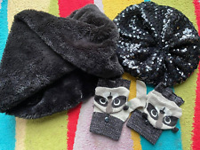 Sequin hat fluffy for sale  SHREWSBURY