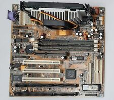 PCChips M726 Slot 1 ISA AGP retro Mainboard + Pentium II 400MHz + 128MB RAM comprar usado  Enviando para Brazil