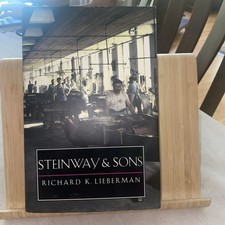 Steinway and Sons Hardcover SIGNED by Richard K. Lieberman  comprar usado  Enviando para Brazil