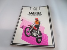 Maico service manual d'occasion  Expédié en Belgium