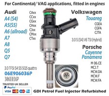 Fuel injector 06e906036p for sale  EASTBOURNE