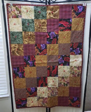 Mini colcha de retalhos floral multicolorida assinada círculo fiel quilters Maryland comprar usado  Enviando para Brazil