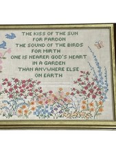 Embroidery sampler picture d'occasion  Expédié en Belgium