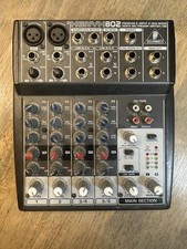 Behringer XENYX802 8 entradas 2 barramentos mixer pré-amplificador britânico EQS (sem fonte de alimentação) comprar usado  Enviando para Brazil