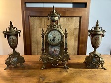 Trittico orologio vintage usato  Villafranca di Verona