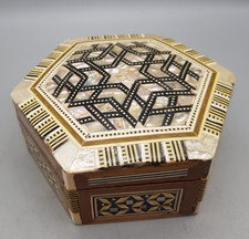 Vintage hexagonal trinket for sale  BOLTON