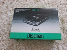 CD player portátil vintage Sony Discman D-101 digital mega baixo testado funcionando 1991 comprar usado  Enviando para Brazil