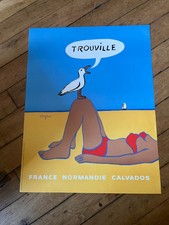 Affiche savignac. trouville d'occasion  Paris XIII