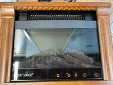 heat surge electric fireplace for sale  Chula Vista
