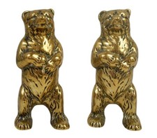 Pair vintage brass for sale  KENDAL