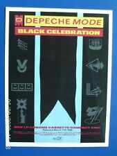 Depeche mode black for sale  LEIGH