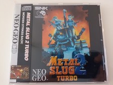 SNK Neo Geo CD CDZ Metal Slug 2 TURBO cover and case replacement comprar usado  Enviando para Brazil