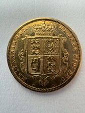 Gold half sovereign for sale  NEWTON ABBOT